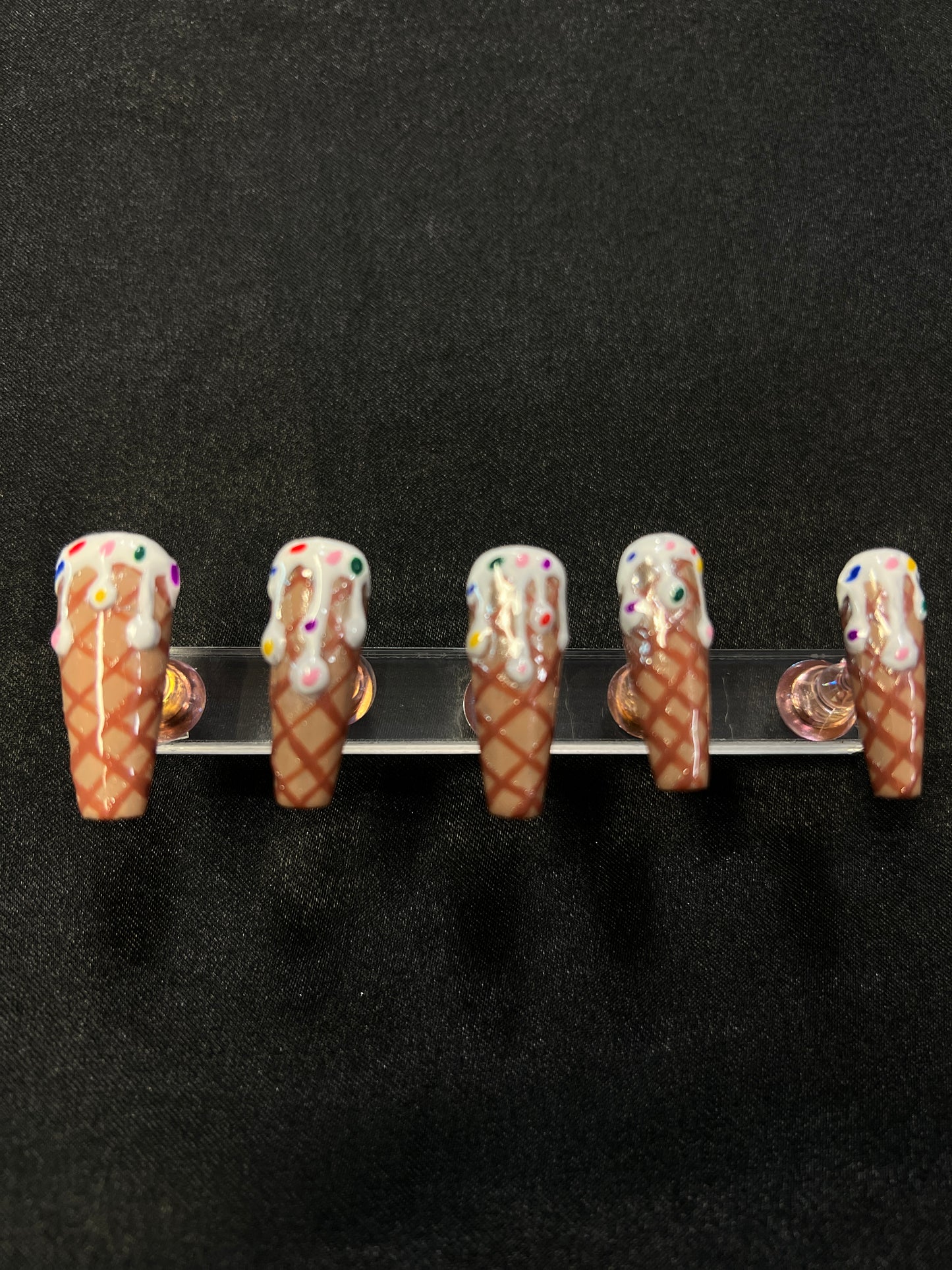 Sprinkle Me Sweet 3D Ice Cream Nails